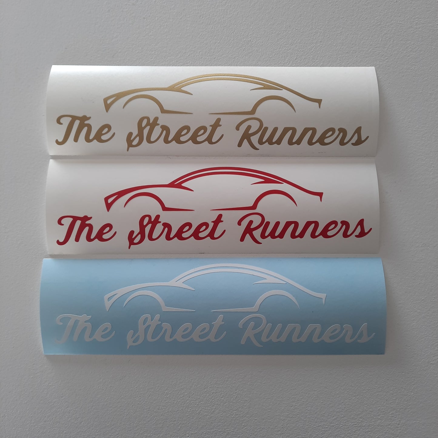 The street runners sticker