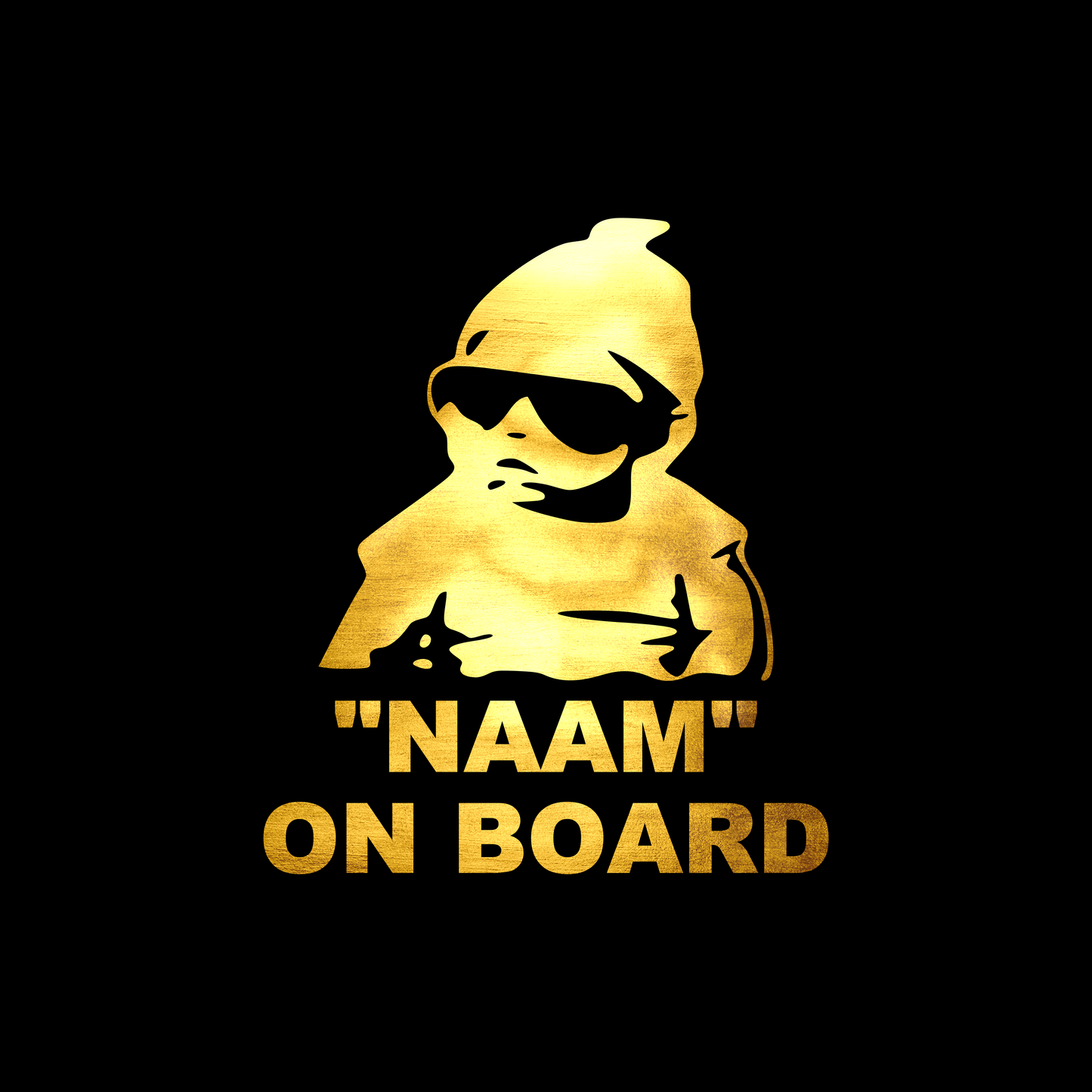 Baby on board 1 sticker decal