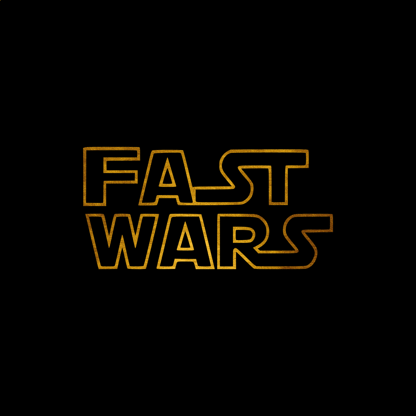 Fast wars sticker decal