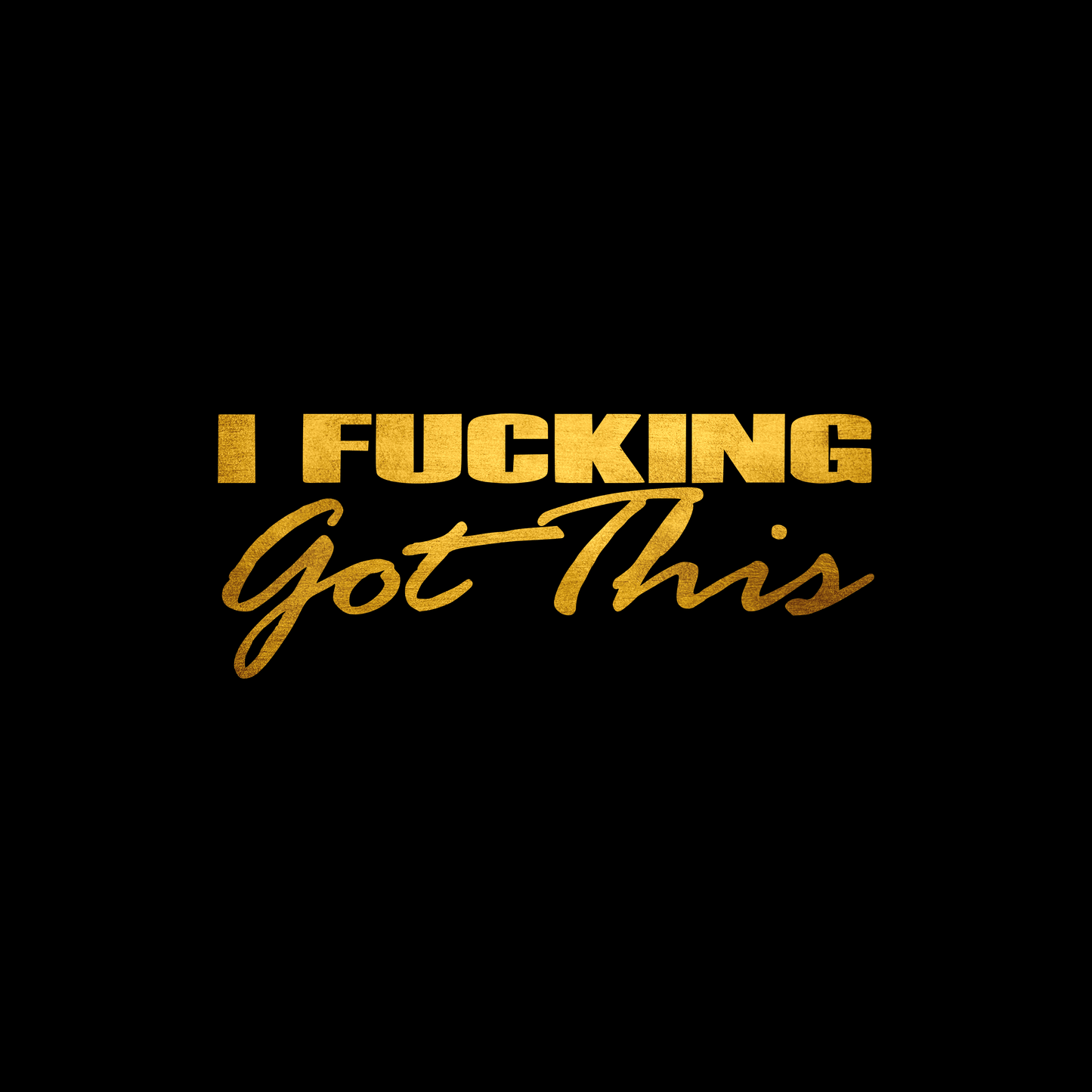 I fucking got this sticker decal