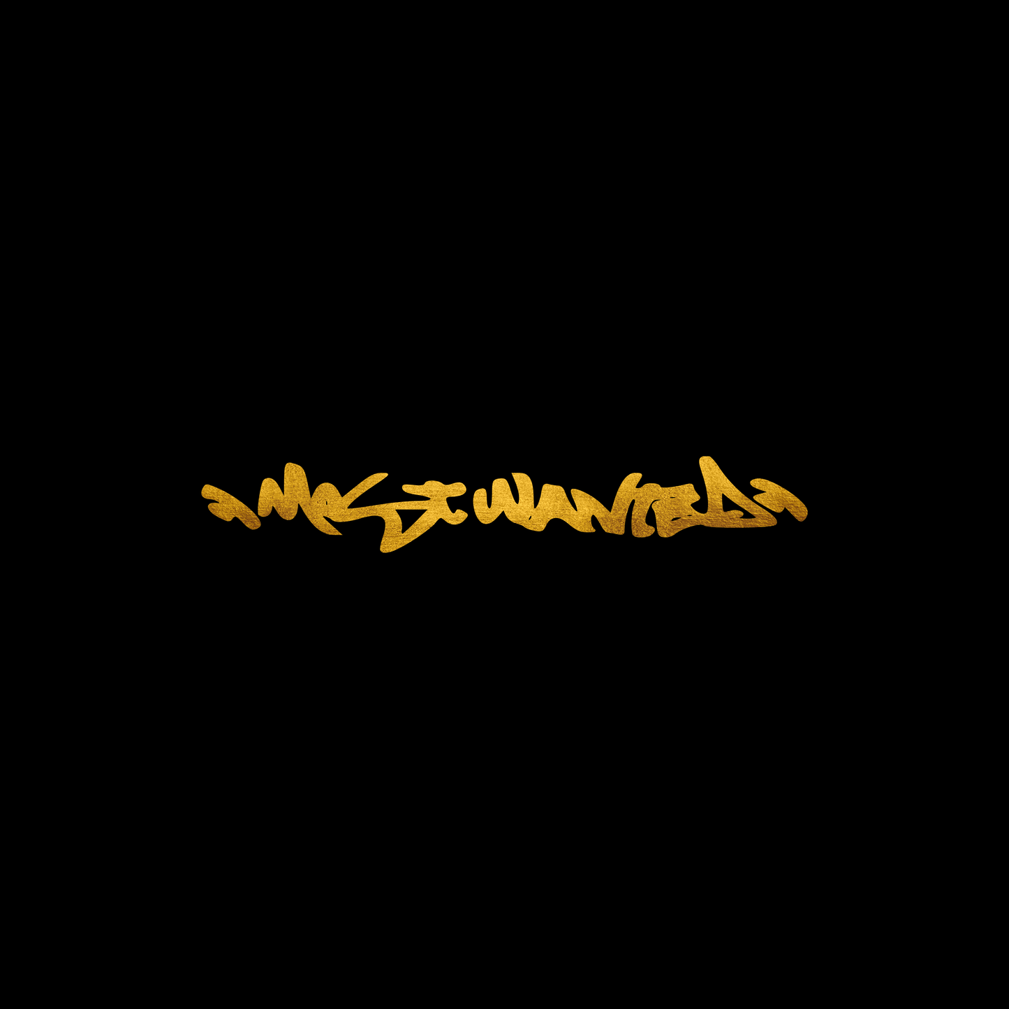 Most wanted Graffiti sticker decal