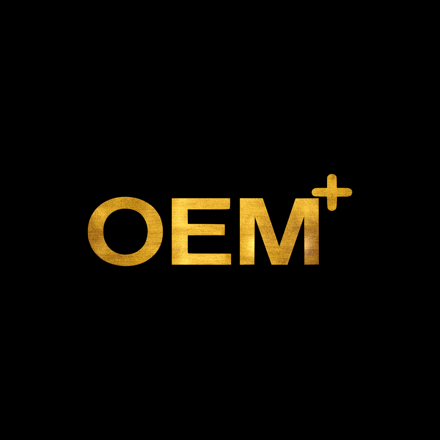 OEM + sticker decal