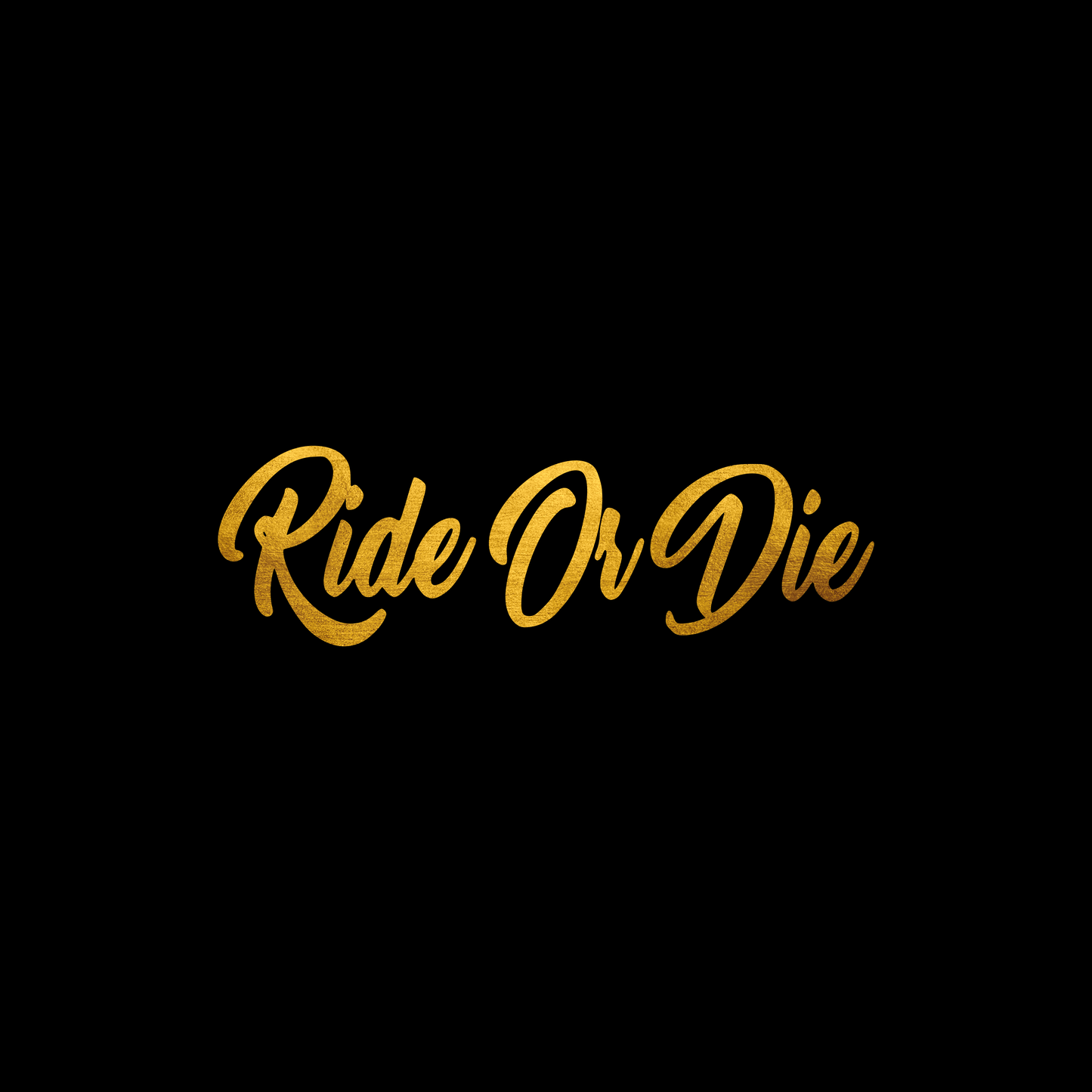 Ride or die sticker decal
