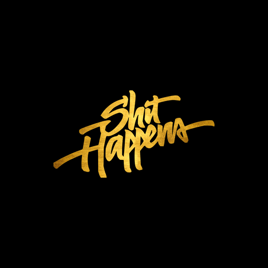 Shit happens sticker decal