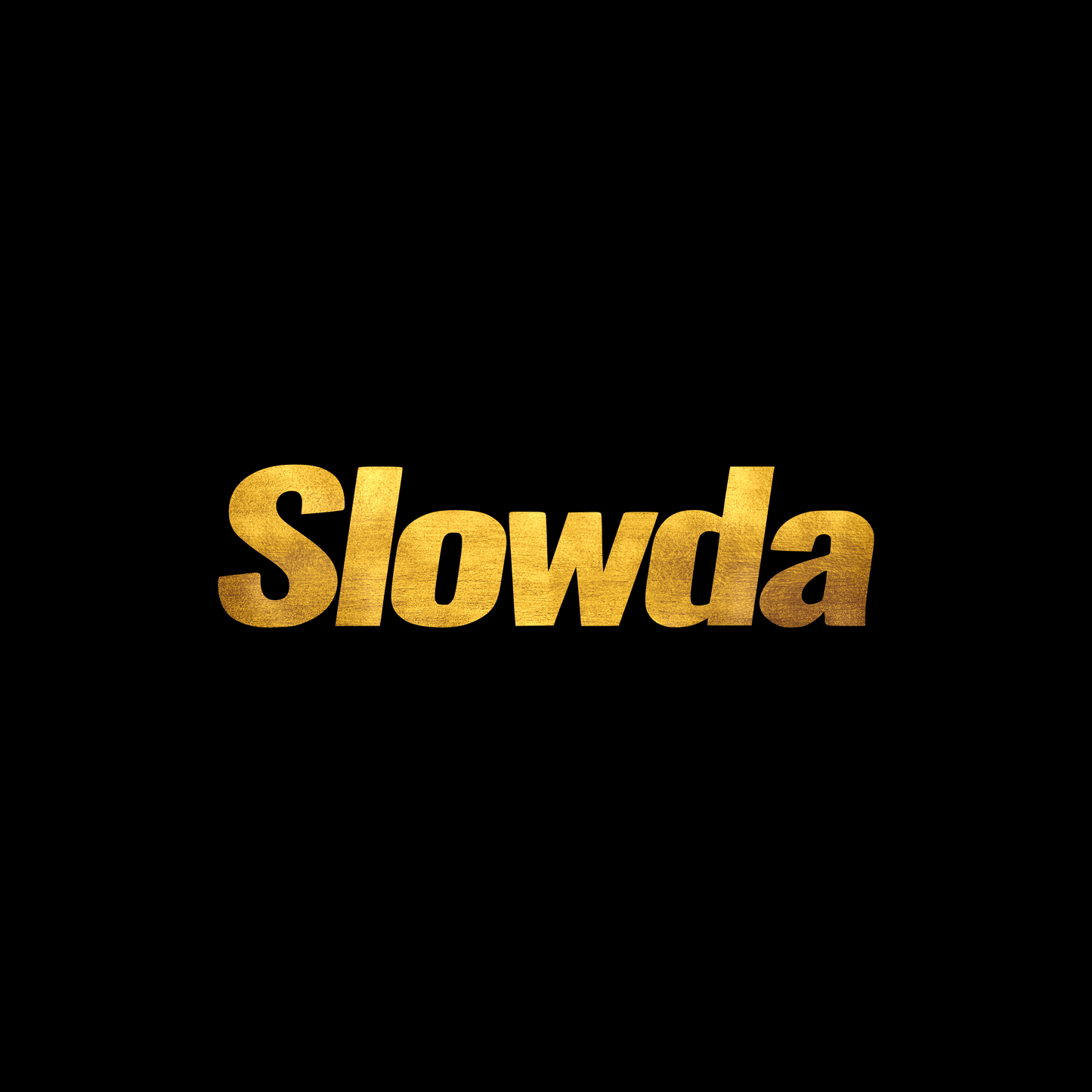 Slowda sticker decal