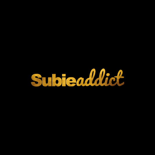 Subie addict sticker decal