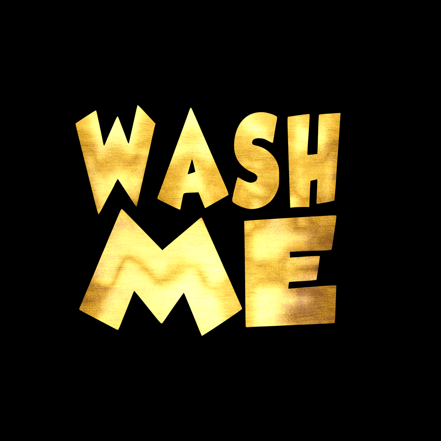 Wash me sticker decal