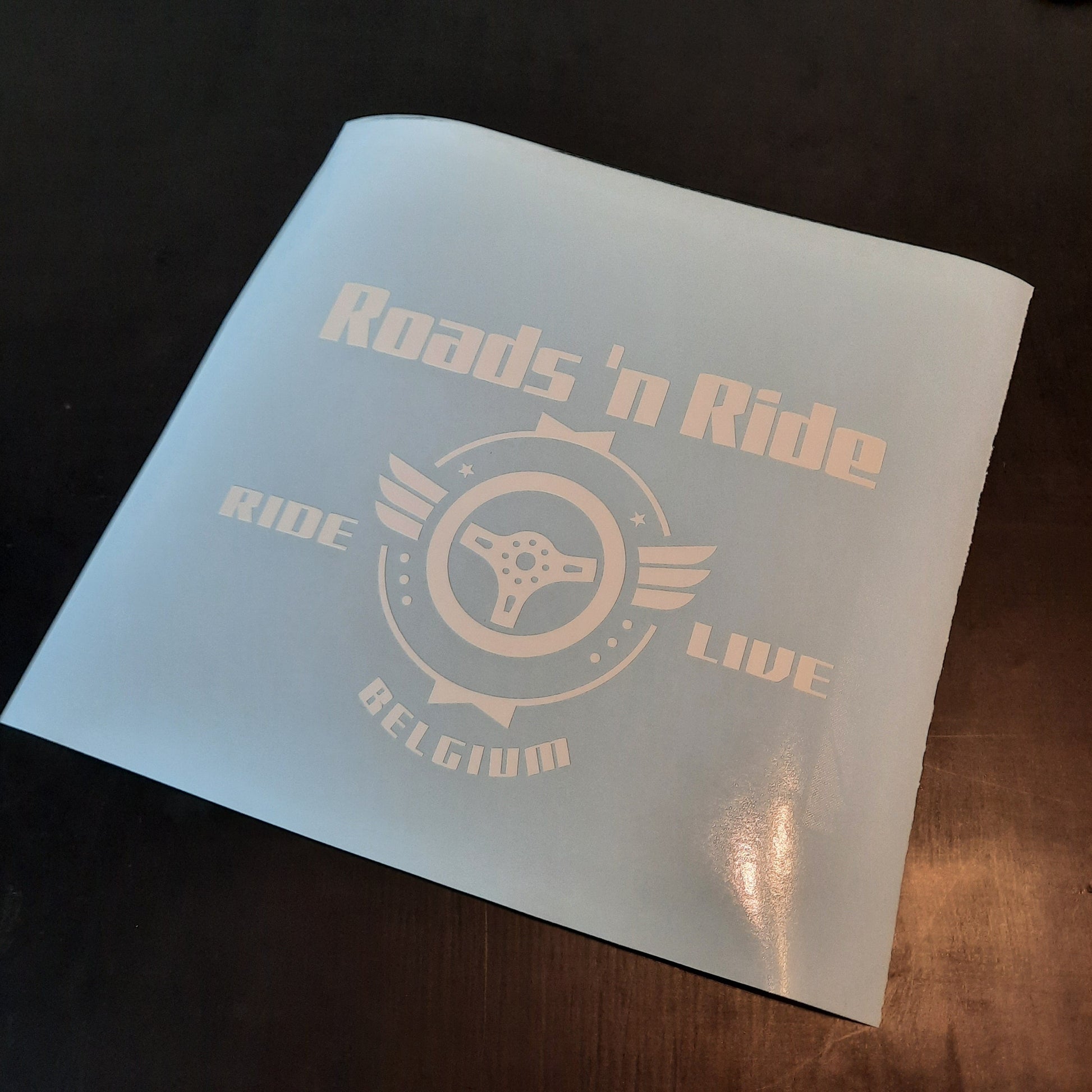 Roads'n ride sticker