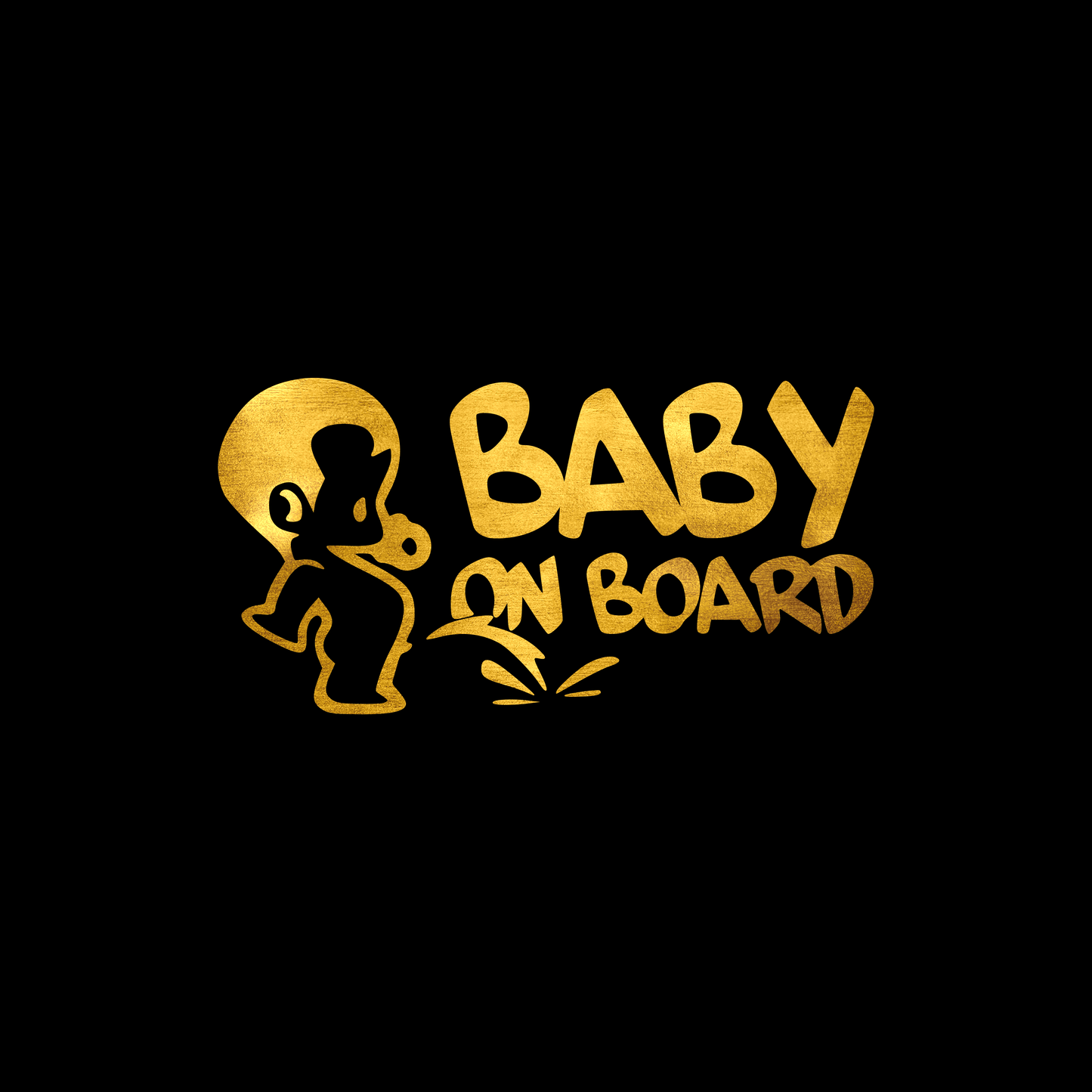Baby on board 2 sticker decal