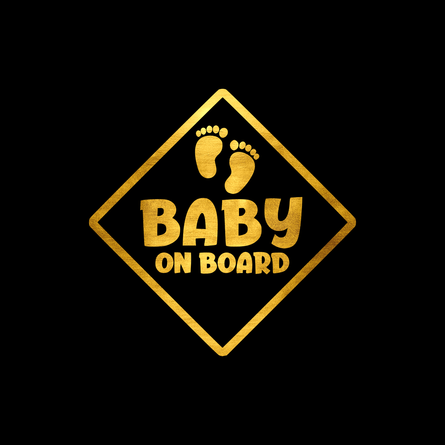 Baby on board 3 sticker decal