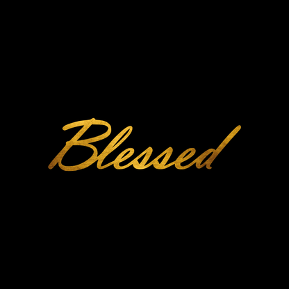 Blessed sticker decal