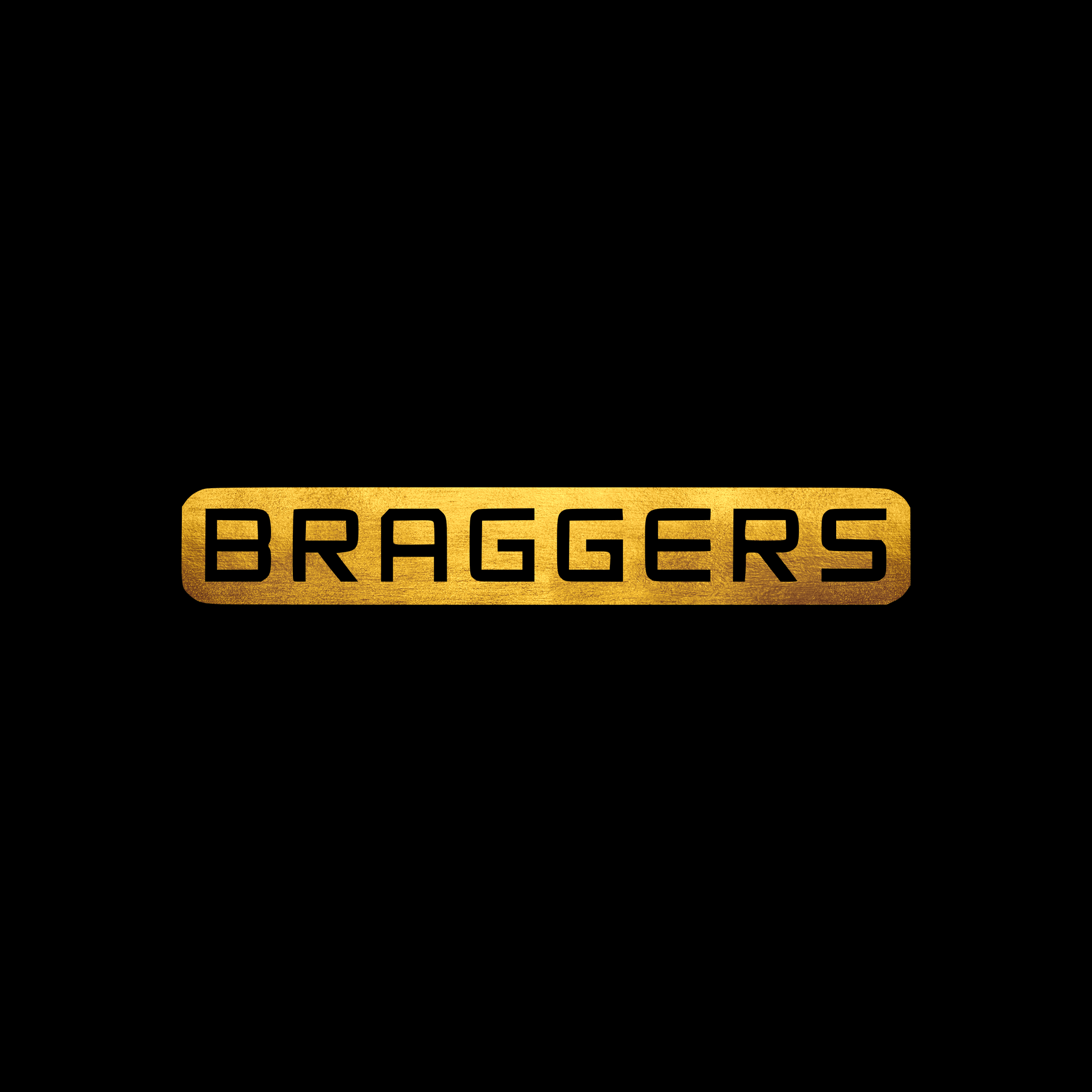 Braggers sticker decal