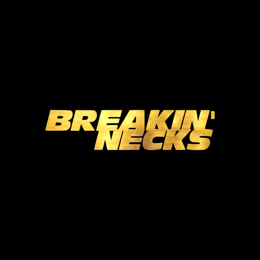 Breaking necks sticker decal