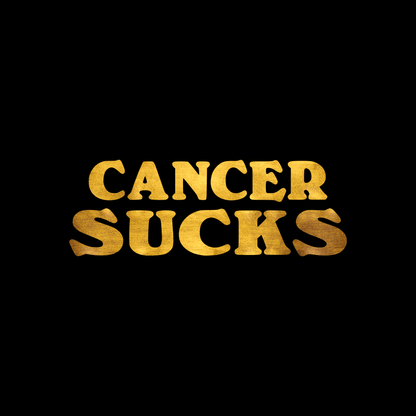  Cancer sucks sticker decal