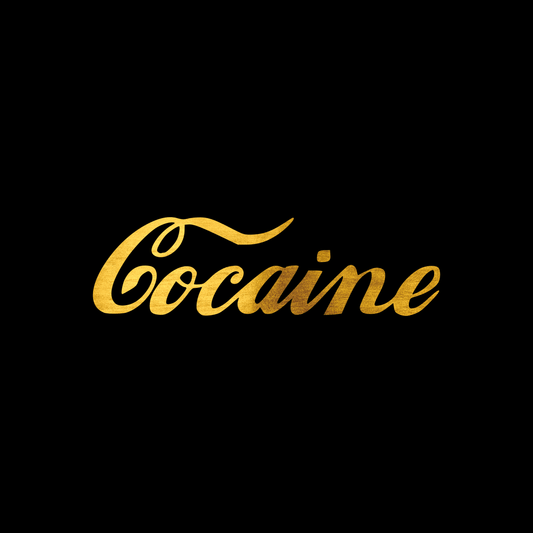 Cocaine sticker decal