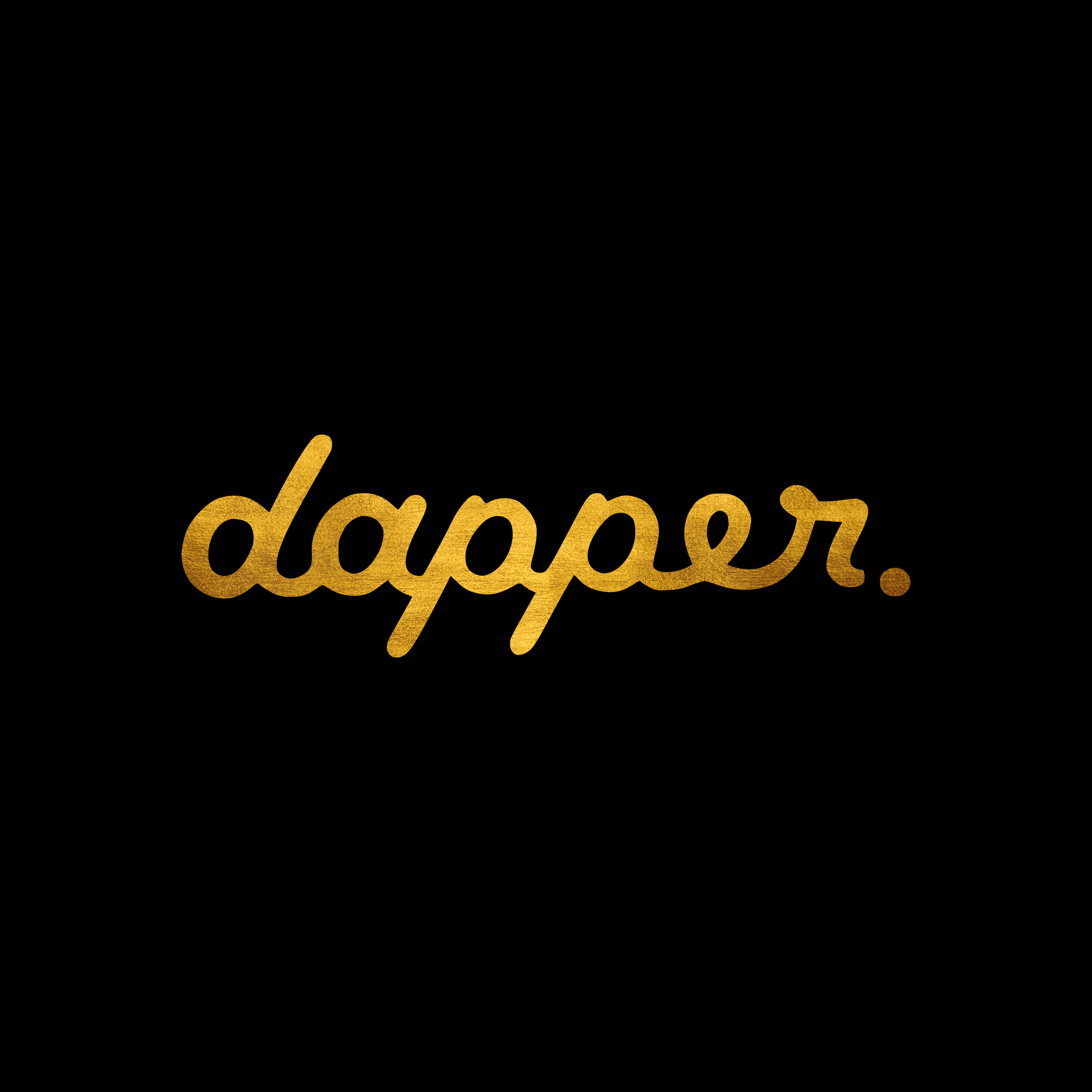 Dapper sticker decal