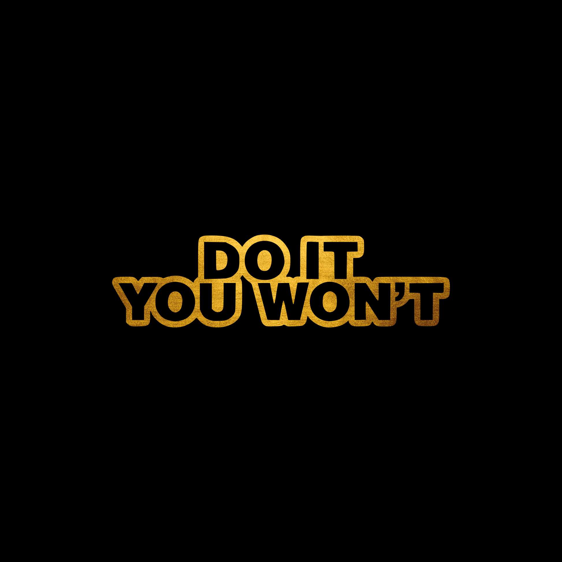 Do it, you won’t sticker decal