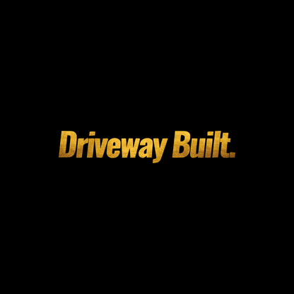 Driveway built sticker decal
