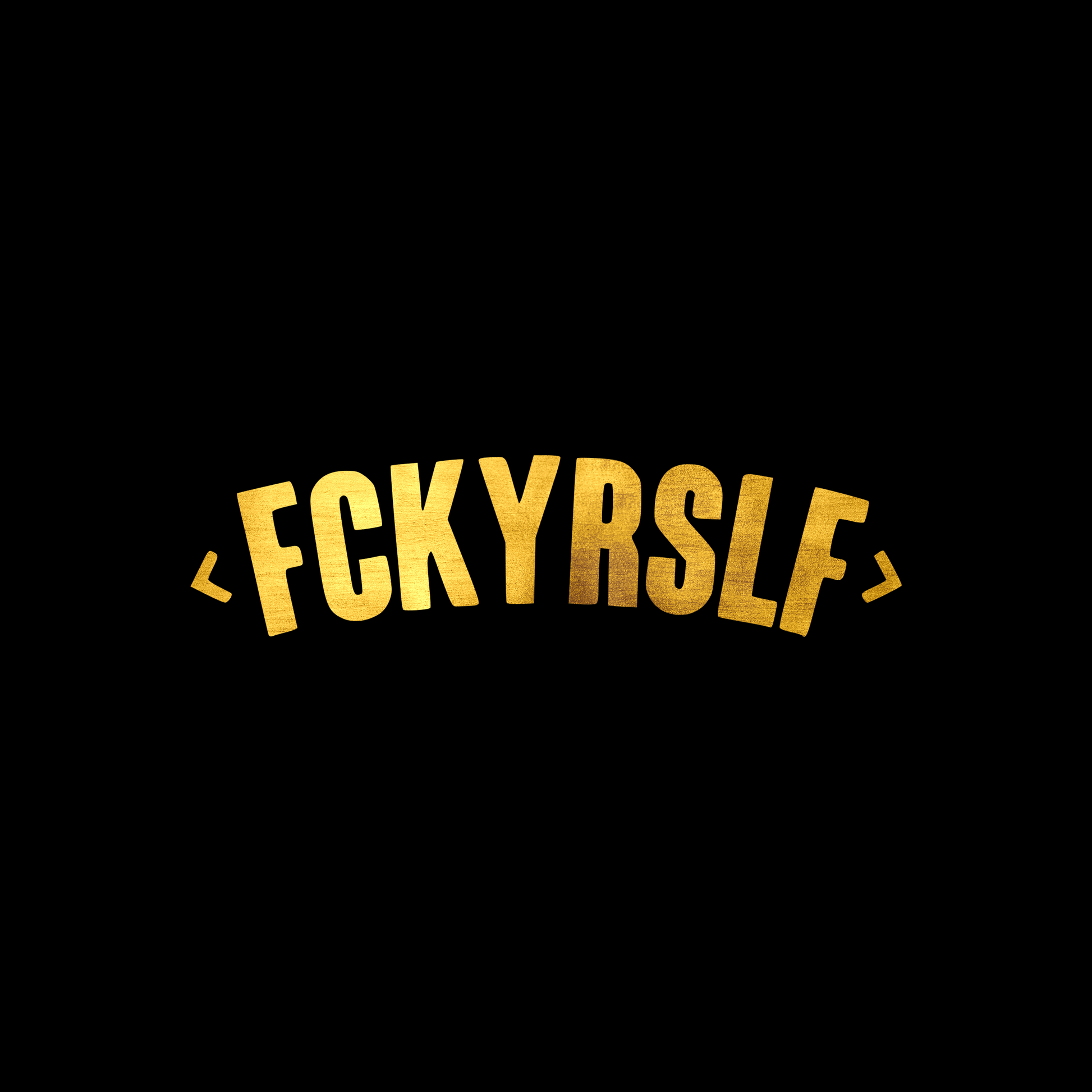 FCKYRSLF sticker decal