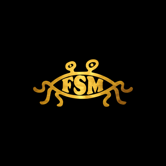 FSM flying spaghetti monster sticker decal