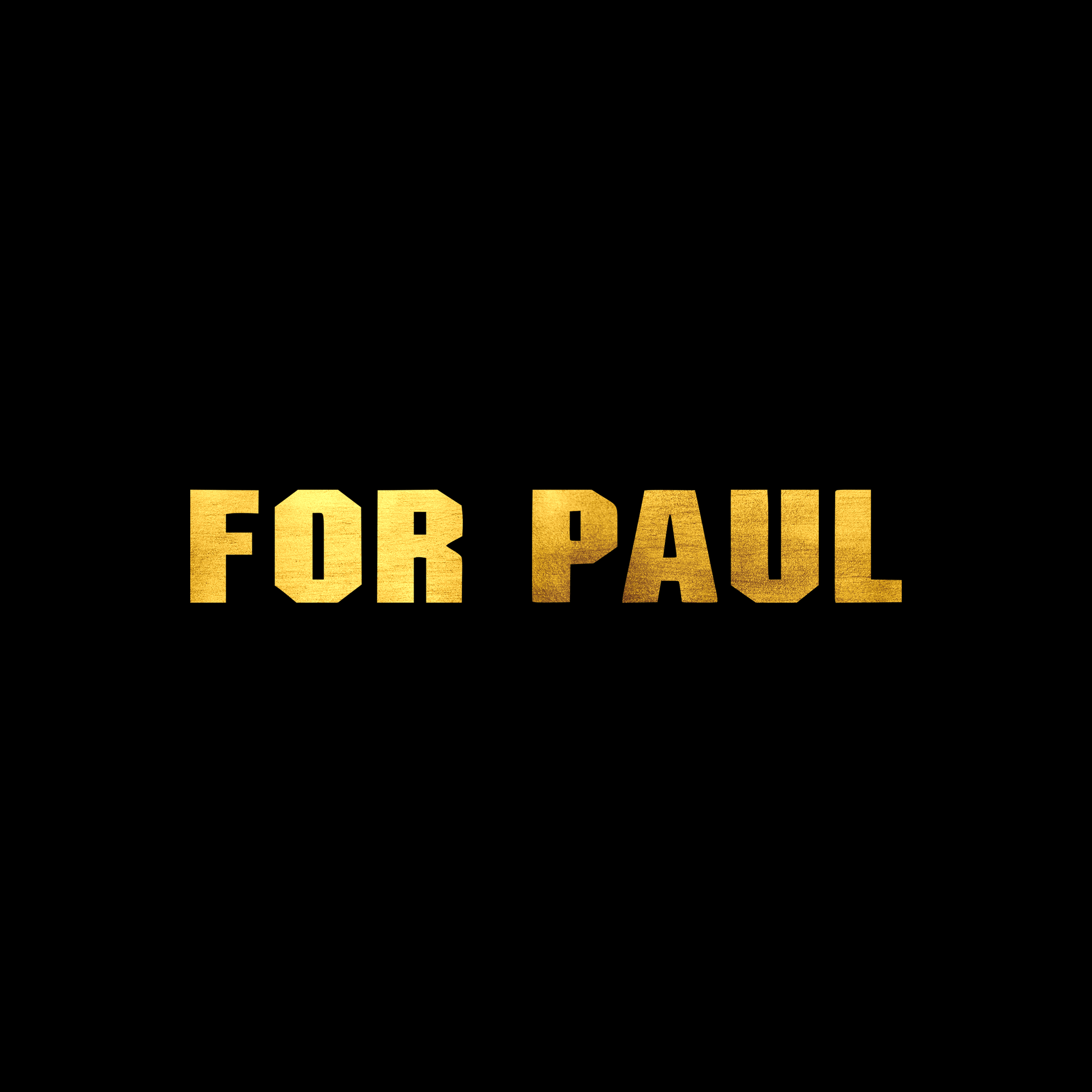 For paul sticker decal