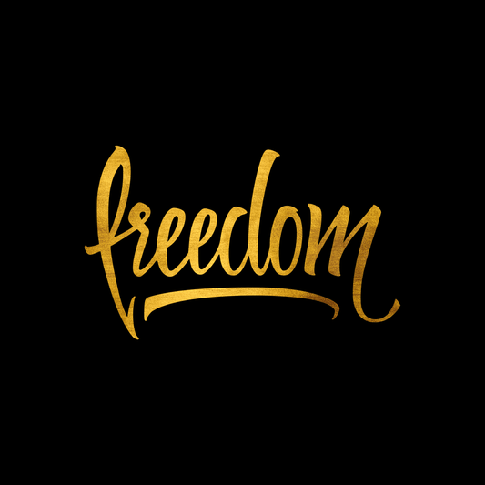 Freedom sticker decal