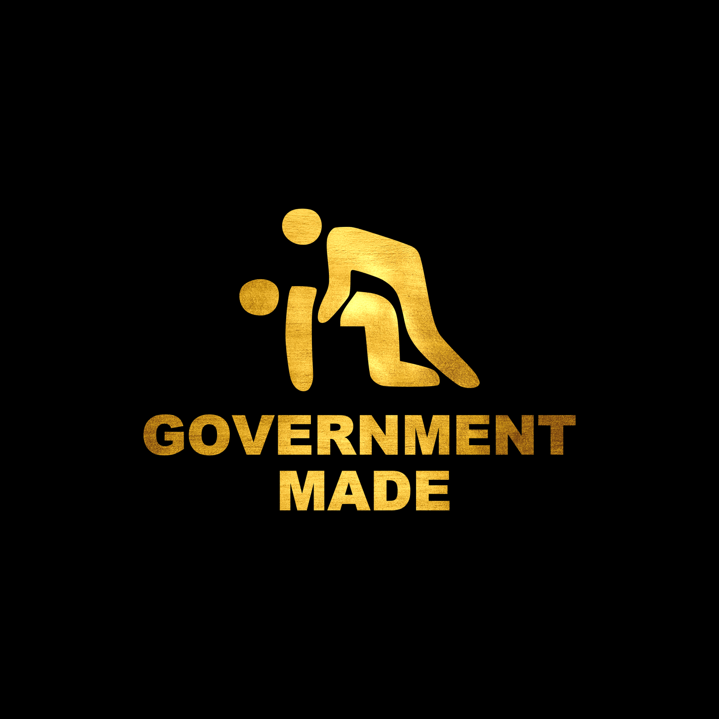 Government made sticker decal