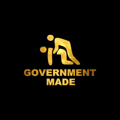 Government made sticker decal