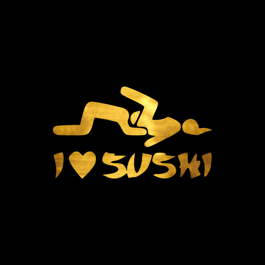 I love sushi sticker decal