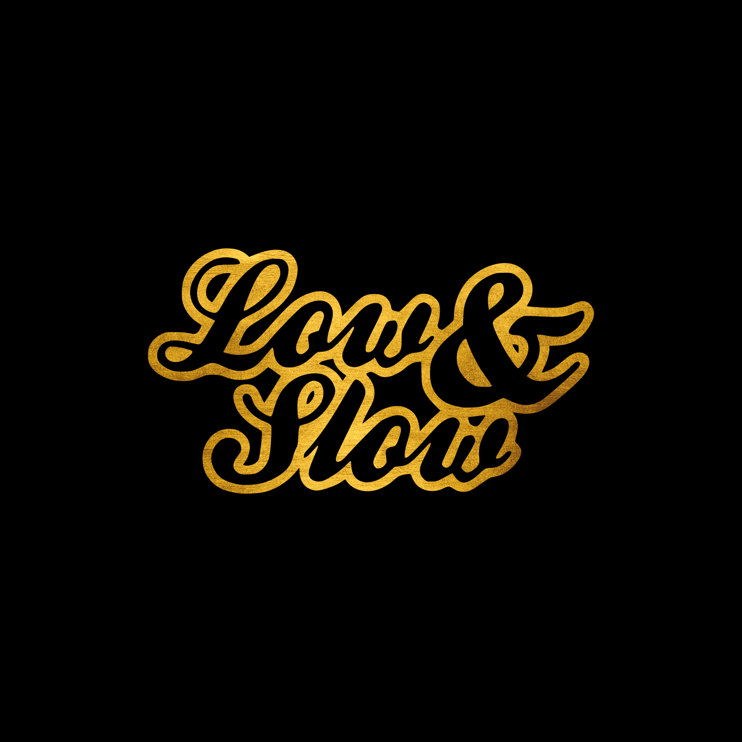 Low and slow sticker decal