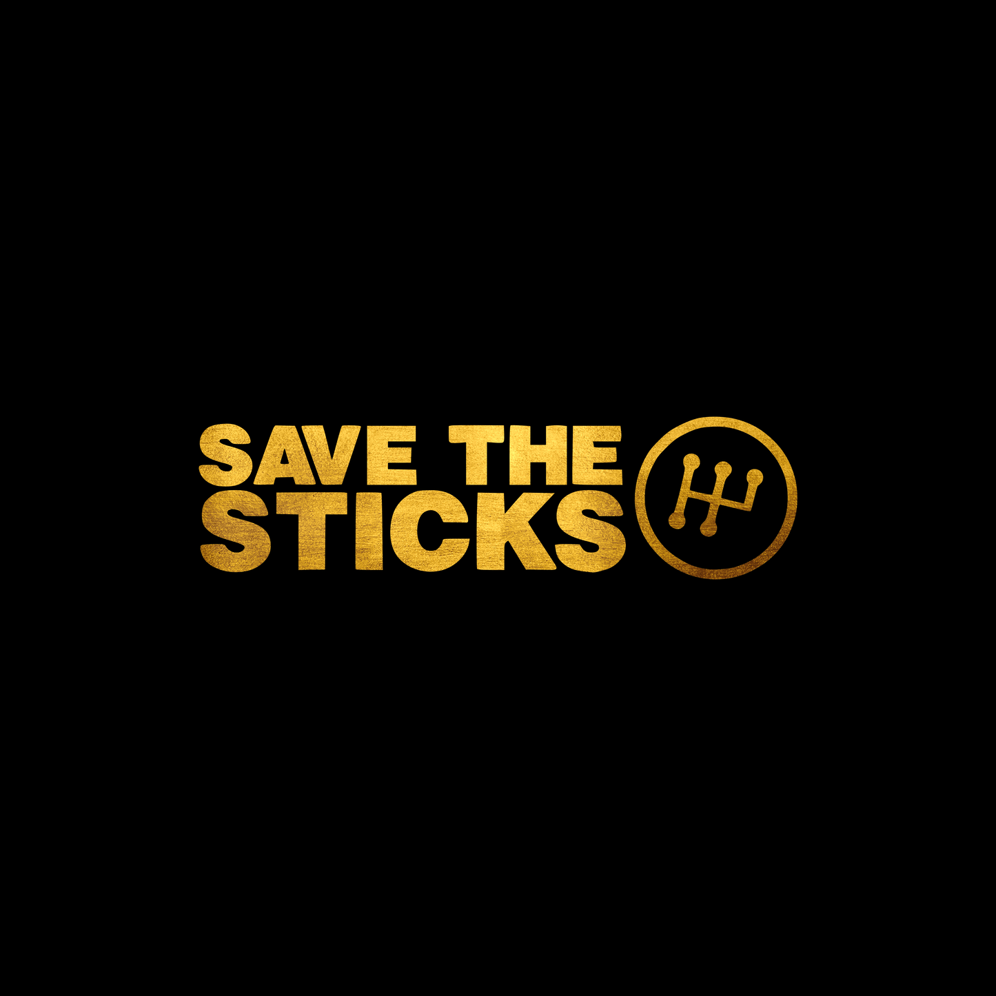 Save the sticks sticker decal