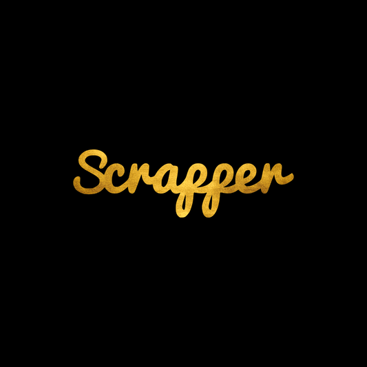 Scrapper sticker decal