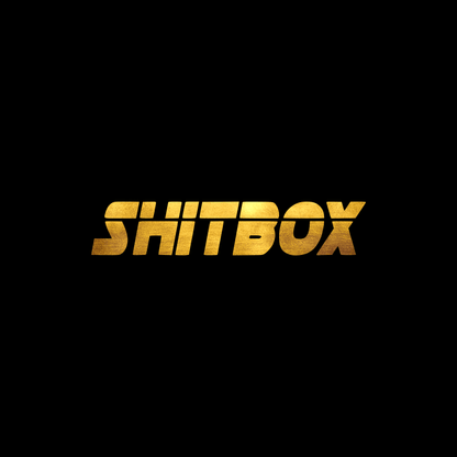 Shitbox sticker decal