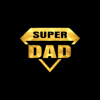 Super dad sticker decal