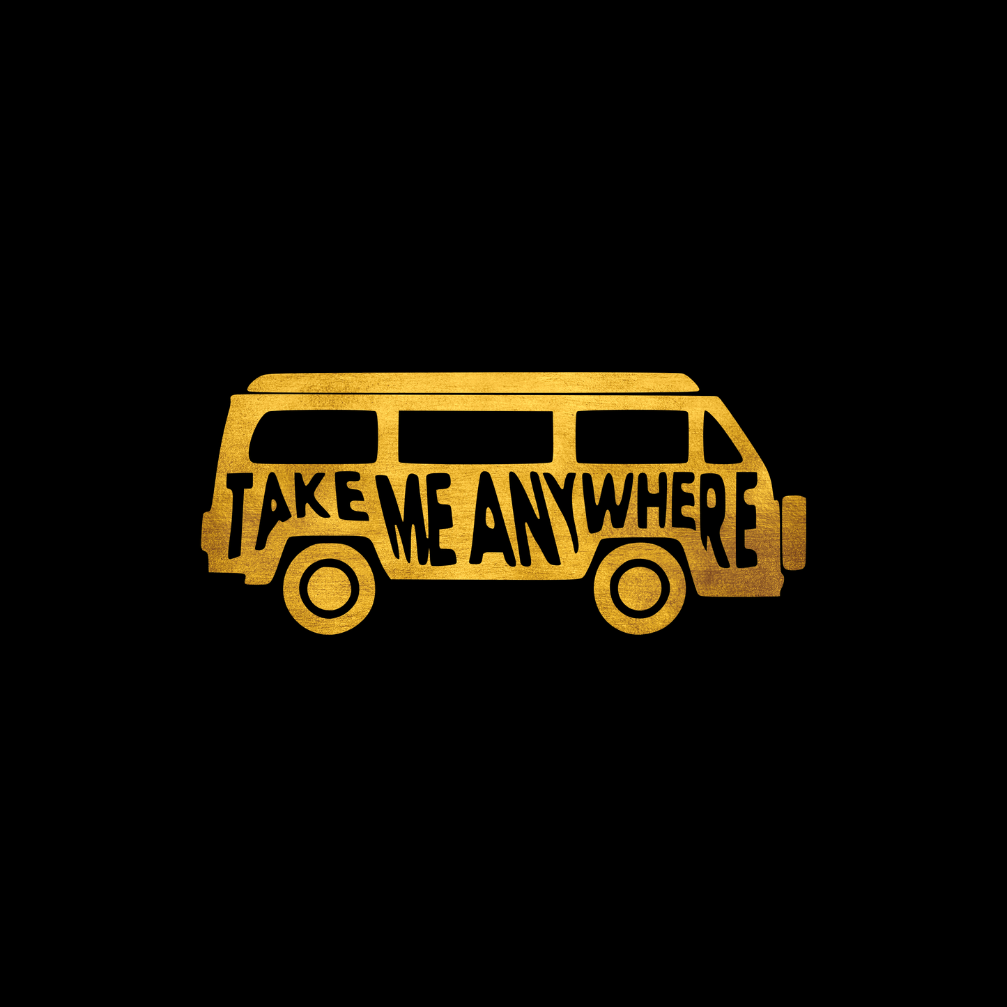 Take me anywhere sticker decal