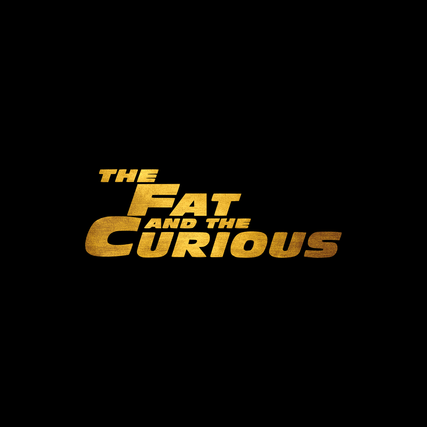 The fat and the curious sticker decal