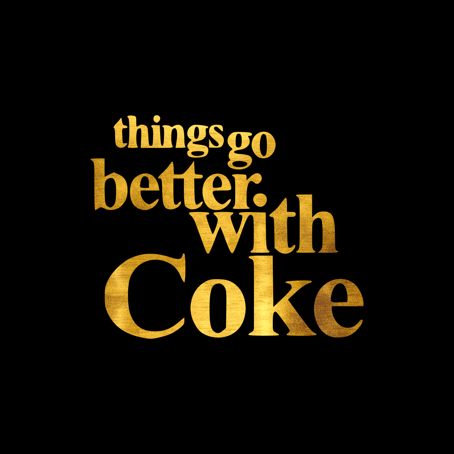 Things go better with coke sticker decal