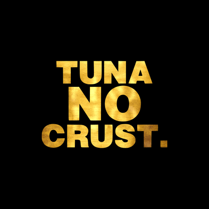 Tuna no crust sticker decal