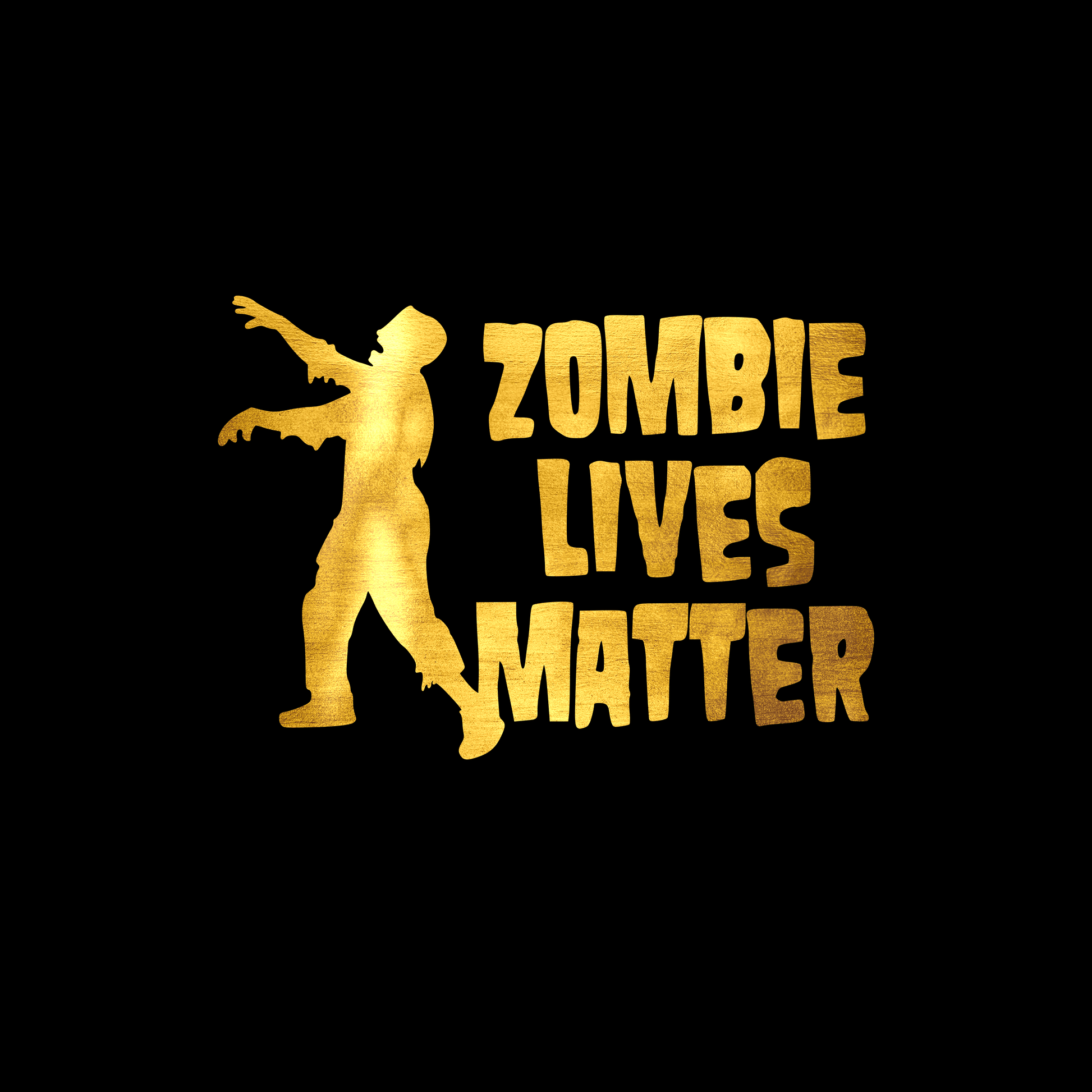 Zombie lives matter sticker decal